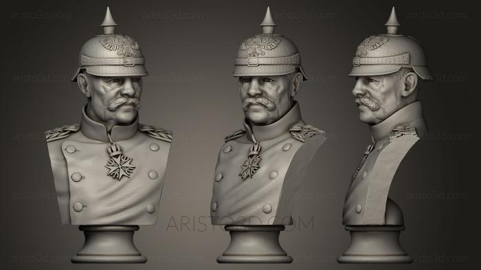 Busts and bas-reliefs of famous people (BUSTC_0508) 3D model for CNC machine